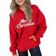 thumbnail image 5 of Sudadera con capucha para niñas y niños, sudadera de manga larga con cuello redondo y estampado de moda, jersey con bolsillo, sudadera de poliéster para niñas, 5 of 8