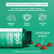 (3 pack) Goli Nutrition Pre+Post+ Probiotic Gummies, 60 Count