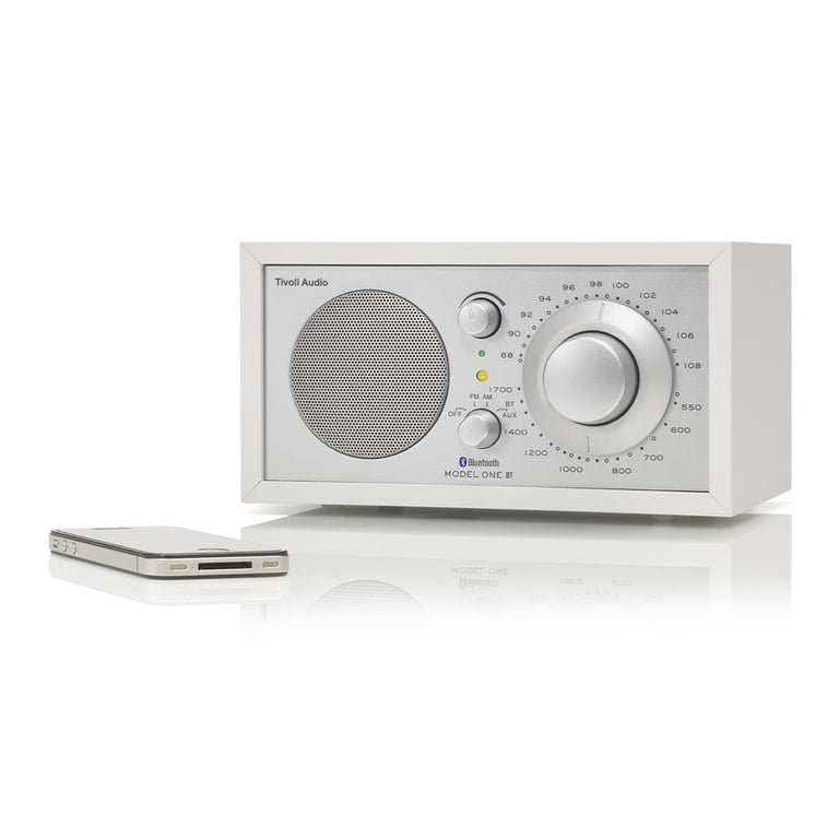 Tivoli Audio Model One Bluetooth AM/FM Radio & Speaker (White