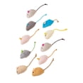 thumbnail image 1 of 10Pcs Réaliste Chat Jouet Souris Portable Mâcher Jouets Ensemble Jouet Interactif, 1 of 8