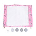 thumbnail image 1 of Hamaca para hámster, cama colgante para pájaros suave y cálida de doble capa con soporte para percha para loros, mascotas pequeñas, 18x23cm, 1 of 14
