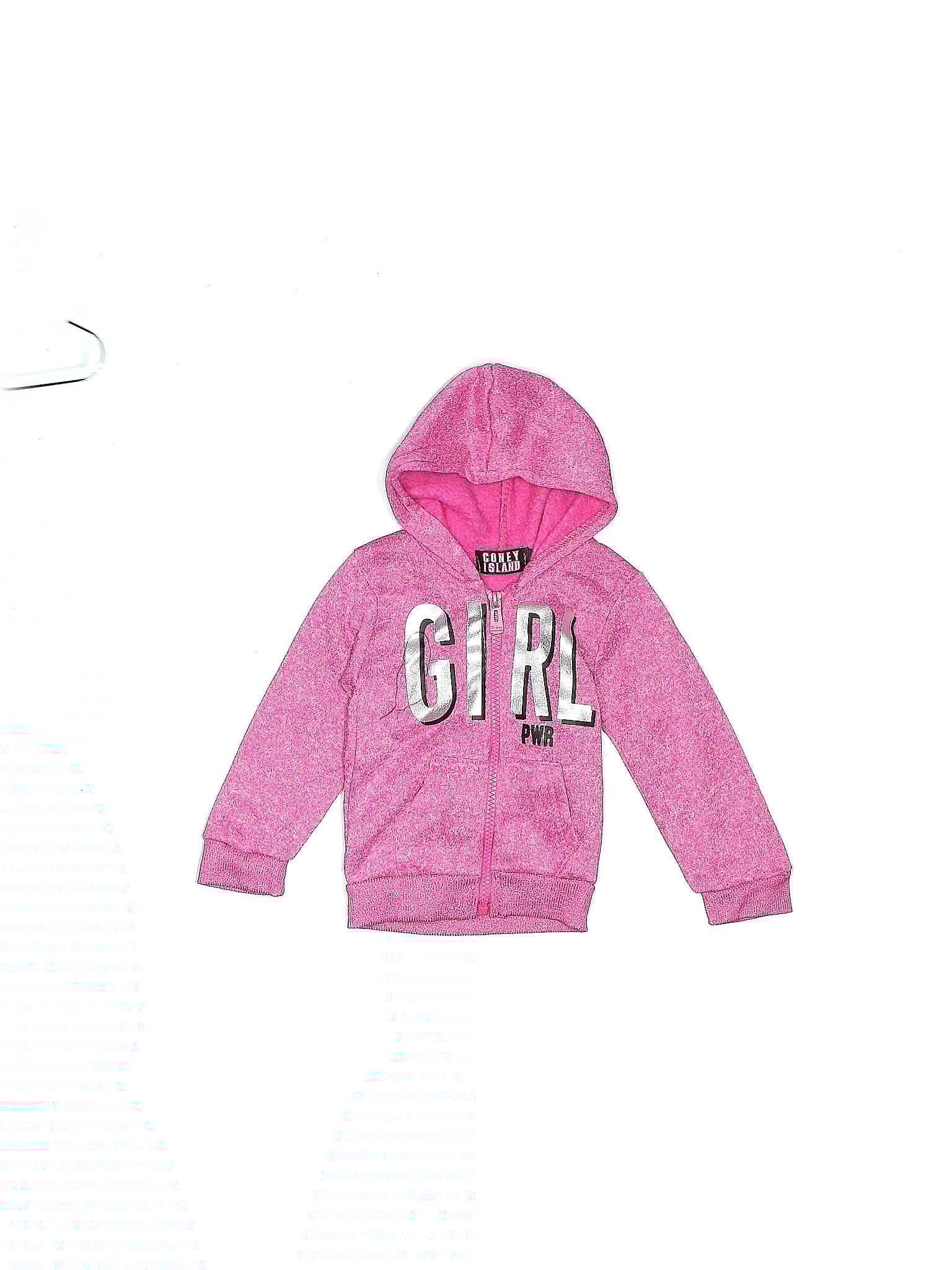 

Pre-Owned Coney Island Girl s Size 12 Mo Zip Up Hoodie
