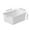 A, variant on Plastic Storage Basket, Storage Container Box with Handles, Open Storage Bin for Bathroom Shelves Pantry Closet Office