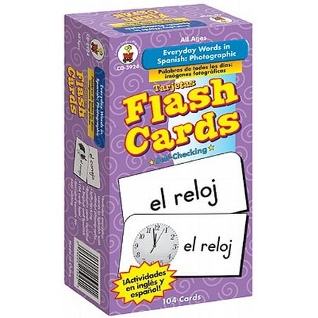 Spanish Words Everyday Words in Spanish: Photographic Flash Cards : Palabras de Todos Los Dias: Fotografico ()