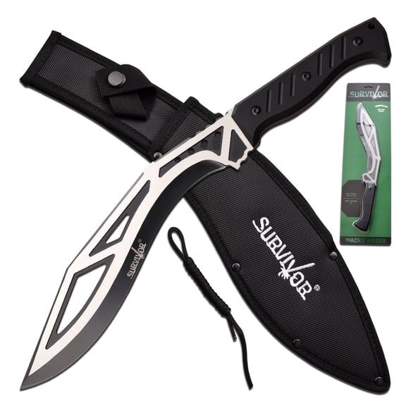 Survivor Wacko Wedge Fixed Blade Knife