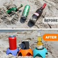 thumbnail image 2 of Beach Cup Holder Trip Must Haves Sand Cup Holders for Women Adults Family Friends Beach Vacation Supplies Accessories, 2 of 5