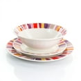 thumbnail image 2 of Gibson Home Orleans 12 Piece Ceramic Dinnerware Set, 2 of 6