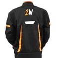 thumbnail image 3 of Chamarra Moto Proteccion Impermeable Spirit Naranja Talla M, 3 of 3