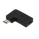 thumbnail image 3 of Conector Adaptador Micro USB de a 2 Piezas, 3 of 9