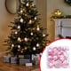 thumbnail image 3 of Juego de adornos de 16 piezas para bolas navideñas - bolas colgantes coloridas con hebillas metálicas para decoraciones del árbol de Navidad, 2,8 pulgadas, 3 of 5
