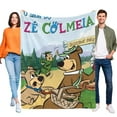 thumbnail image 1 of El Show de Yogi Bear anti-pilling, suave, ligera, esponjosa y acogedora de lujo para hogar y cocina – Perfecta para niños y adultos,200X150cm, 1 of 6