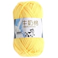 thumbnail image 6 of Milk Sweet Soft Cotton Baby Knitting Wool Yarn Thick Yarn Fiber Velvet Yarn Hand Knitting Wool Crochet Yarn for DIY Sweater No.04, 6 of 9