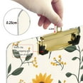 thumbnail image 6 of FORMRS Acrylic Clipboard with Low Profile Clip Standard A4 Letter Size, 12.5" x 9", Sunflower Pattern, 6 of 8
