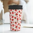 thumbnail image 6 of Fuzoiu Strawberries Print Stainless Steel Travel Mug,Vacuum Insulated Coffee Travel Mug,Reusable Coffee Cup for Hot and Cold, 6 of 8
