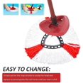thumbnail image 3 of 4-Pack 2-in-1 Microfiber Mop Head Replacement for Floor Cleaning, 3 of 5