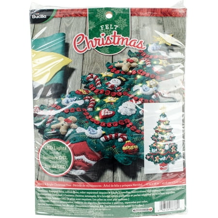 Bucilla Christmas Felt Kits - Bucilla Felt Wall Hanging Applique Kit 15