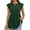 Deep Green, variant on MOYIKO Womens Tank Tops Crew Neck Short Sleeve Summer Shirts Babydoll Peplum Tops Dressy Casual Blouses