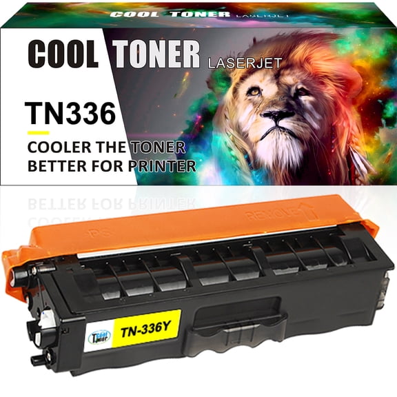 Ink realm Compatible Toner Cartridge for Brother TN-336 TN-336Y for MFC-L8850CDW HL-L8350CDW MFC-L8600CDW HL-L8250CDN HL-L8350CDWT Replacement Printer Ink Yellow, 1-Pack