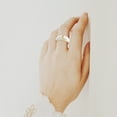 thumbnail image 5 of BAYAIXZ Wedding Rings for Woman Adjustable Crystal Gold Initial Letter Open Ring Women Alphabet Rings Women's Signet Ring Gold Tone Alphabet Rings Ring Women Wedding Bands (C,One Size), 5 of 6