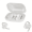 White, variant on EPZ Open-Ear Bone Conduction Memory, Sports Headphones - Sweat-resistant wireless headphones for workouts and running - Built-in microphone(White).