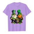 thumbnail image 4 of TZEWGL Tops For Kid Short Sleeve Round Neck Cartoon Prints Trendy Fans Present Blouse For Toddlers size 1-2T, 4 of 4