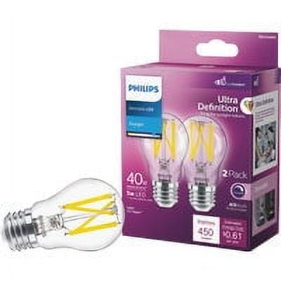Philips 2pk 40w Clr A15 Led Bulb 564328