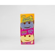 (2pack) Scrub Mommy Cleaning Sponge for The Kitchen, Bathroom, and More Multi-Surface Safe - Dual-Sided Dish Sponge for Scrubbing and Wiping, Multi-Color, 4 Count