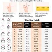 Jewmon Star of David Ring Judaic Magen David Star Finger Ring Jewish David Gothic Judaism Jewelry