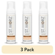 (3 pack) St Moriz Professional Tanning Mousse Medium, 6.76 fl oz