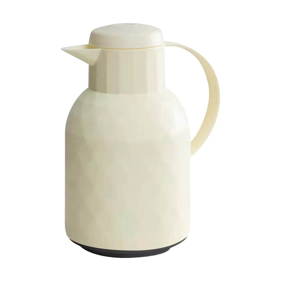 LEHOZIHEQ Thermal Kettle, Double Wall Vacuum Hot Water Kettle, Warm Keeping Simple Design for Home Outdoor Use, for Water, Tea, Coffee