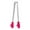 A-Hot Pink, variant on Ice Tongs,Thickened Silicone Grip and Stainless Steel Construction,Heavy Duty Bar Tool for Cocktail Making,Beverage Service and Kitchen Use(Blue)