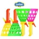 thumbnail image 4 of LIOOBO Juego de lanzar y atrapar pelotas, juego de lanzamiento para niños, juego al aire libre en el jardín, patio trasero - 4 raquetas, 4 pelotas (color aleatorio), 4 of 5