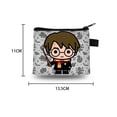 thumbnail image 3 of Monedero de poliéster Harry Potter para niños, Cartera de almacenamiento de moda para estudiantes, bolsa portátil para tarjetas, regalo, novedad de 2023, 3 of 3