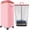 Pink, variant on Laundry Hamper with Wheels, 75L Rolling Laundry Basket with Lid