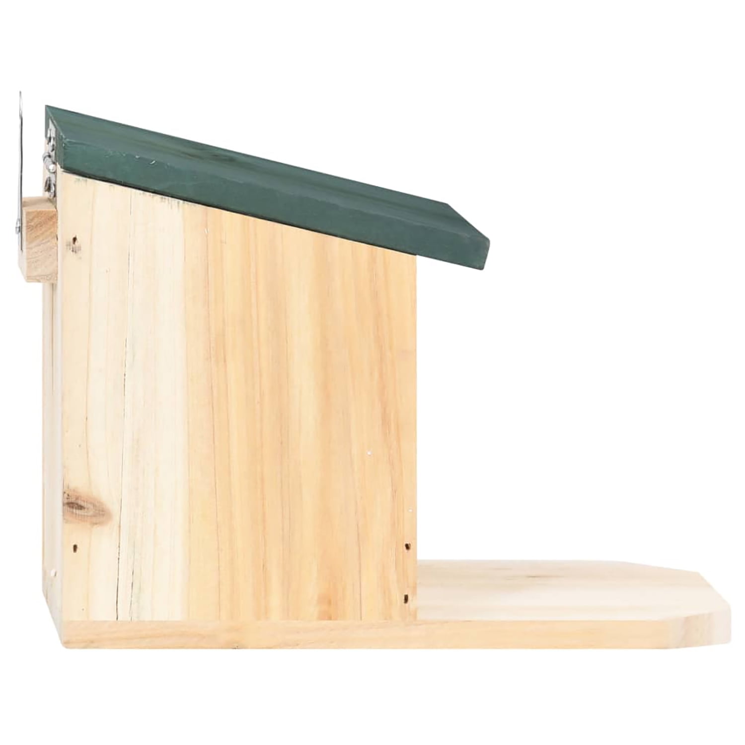 Pefilos 9" Squirrel Feeder for Outdoors Hanging, 4 pcs Firwood Squirrel House Durable Bird Feeders Station for The Garden, Backyard, Beige Pefilos 9" Squirrel Feeder for Outdoors Hanging, 4 pcs Firwood Squirrel House Durable Bird Feeders Station for The Garden, Backyard, Beige