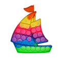 thumbnail image 1 of Juguetes De Silicona Con Burbujas De Empuje, Juguete Creativo Con Forma De Barco De Vela Para Adultos Y Niños, Juego Sensorial Antiestrés seitruly FN006351-00, 1 of 6