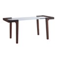 thumbnail image 3 of Mesa de muebles para casa de muñecas en miniatura moderna minimalista para figura de acción de 12 pulgadas Nuez, 3 of 6