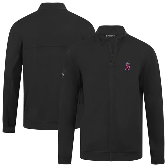 Women's Levelwear Black Los Angeles Angels Alec Insignia 2.0 Full-Zip Jacket