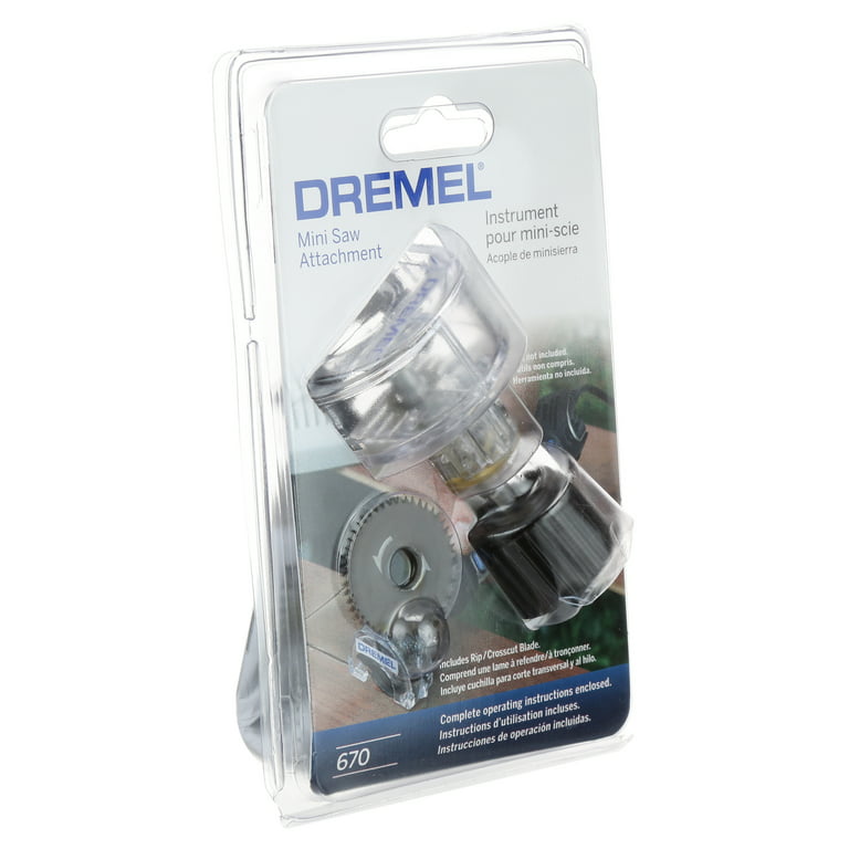 Adaptation mini-scie circulaire pour bois DREMEL 670 pour outils  multi-usages