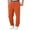 Orange -AJ16, variant on Nestiefly Mens Sweatpants Open Bottom Athletic Baggy Straight Leg Pants Casual Drawstring Waist Joggers with Pockets Light Gray 2XL