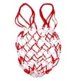 thumbnail image 2 of koolsoo Cord Mesh Equipment Bag White Red, 2 of 9