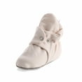 thumbnail image 3 of Ella Bonna Soft Baby Shoes, Cotton Baby Booties, Beige, 12-18 Months, 3 of 6