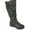 Black, variant on kozi Canada Women Waterproof Knee High Wide Calf Winter Casual Slip Resistant Riding Boot IVY-2 Fur Boot Side Zipper Removable Insole Black - Order Half Size Up