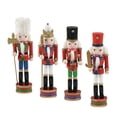 thumbnail image 4 of 4Pcs Christmas Nutcracker Figures Collectible Nutcracker for Holiday Desktop Style B, 4 of 8