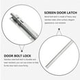 thumbnail image 2 of RUNROTOO Barrel Bolt Latch Security Sliding Lock for Interior Doors 1 Set, 2 of 8