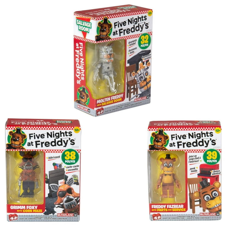 McFarlane Building Micro Sets - Five Nights at Freddy's S6 - SET