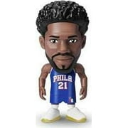 5 Surprise NBA Ballers Joel Embiid Figure (Blue Road Jersey, Comes with Court Base, Sticker, Card & Ball) (No Packaging)