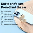 thumbnail image 5 of Dpisuuk Wireless Bluetooth Earphones, Bluetooth Earclip Headphones, Waterproof Wireless Ear Clip-on Earphones with Intelligent Power Display for Walking Sport Business (Single), 5 of 11