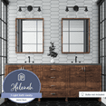thumbnail image 2 of Prominence Home Helenah Three Light Bath Vanity in Matte Black, 2 of 6