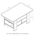 thumbnail image 4 of Furinno Andrey Coffee Table with Bin Drawer, Multiple Colors, 4 of 6